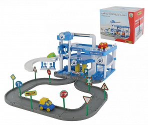 Паркинг 3-уровневый Aral с дорогой, в коробке (Полесье, п-40411)